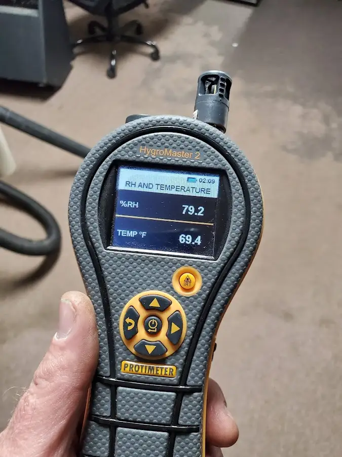 Moisture meter humidity assessment for Fire & Smoke Damage Restoration in Bellingham